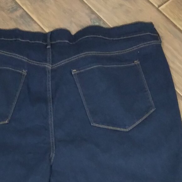 Old Navy | NWT Mid-Rise Pop Icon Skinny Jean Dark Wash | Plus Size 28 Short - Picture 6 of 10
